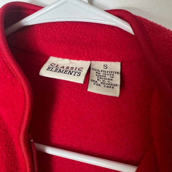 Retro Classic Elements Red Vest Size Small - Picture 6 of 7